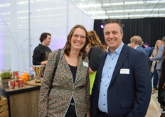 Martine Boon van Rabobank en Robin Berendse van Yeald